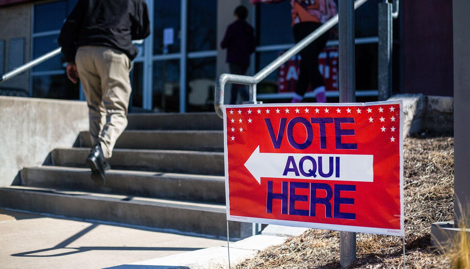Voting site in Austin, Texas.
