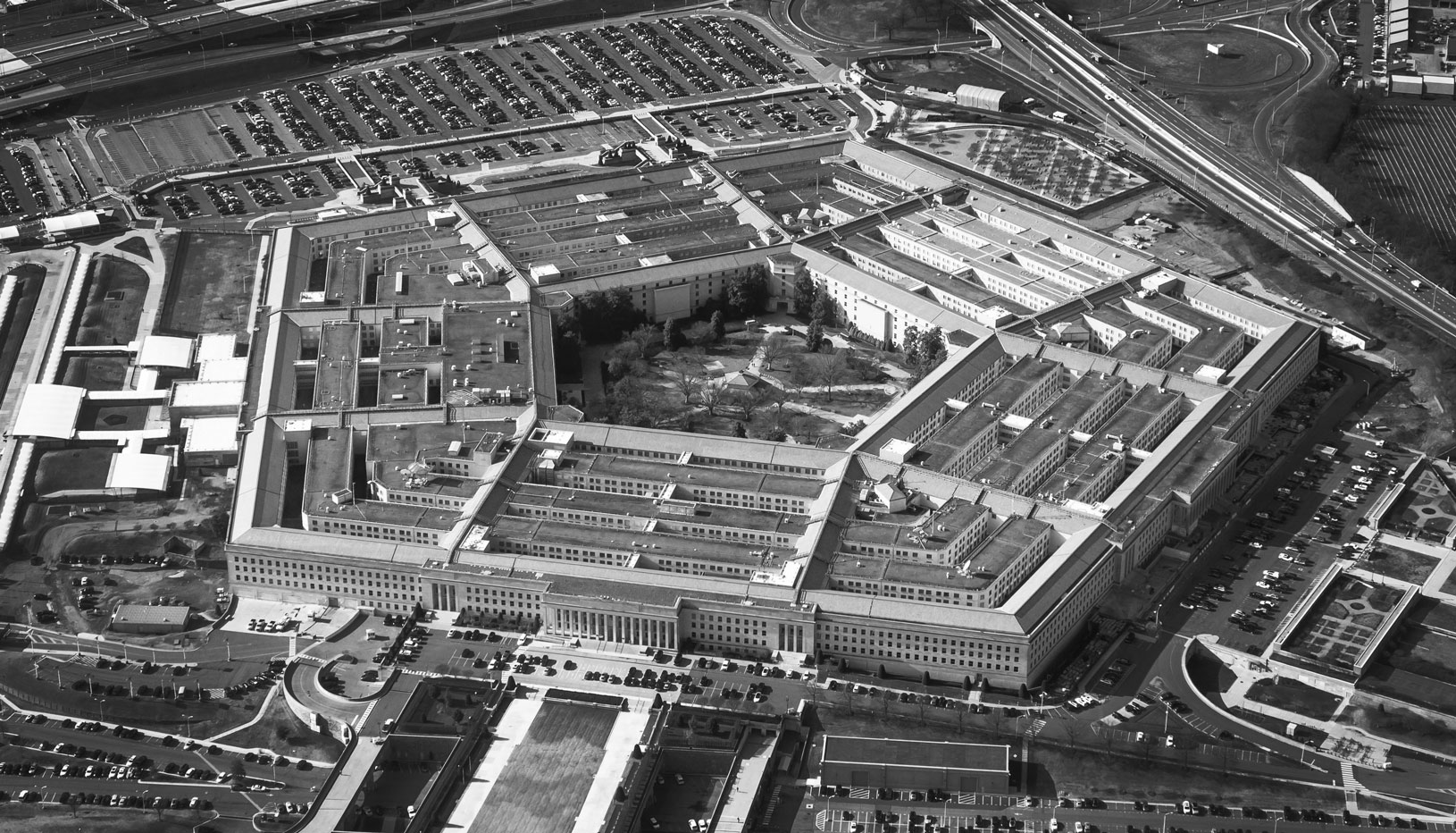 The Pentagon viewed from above