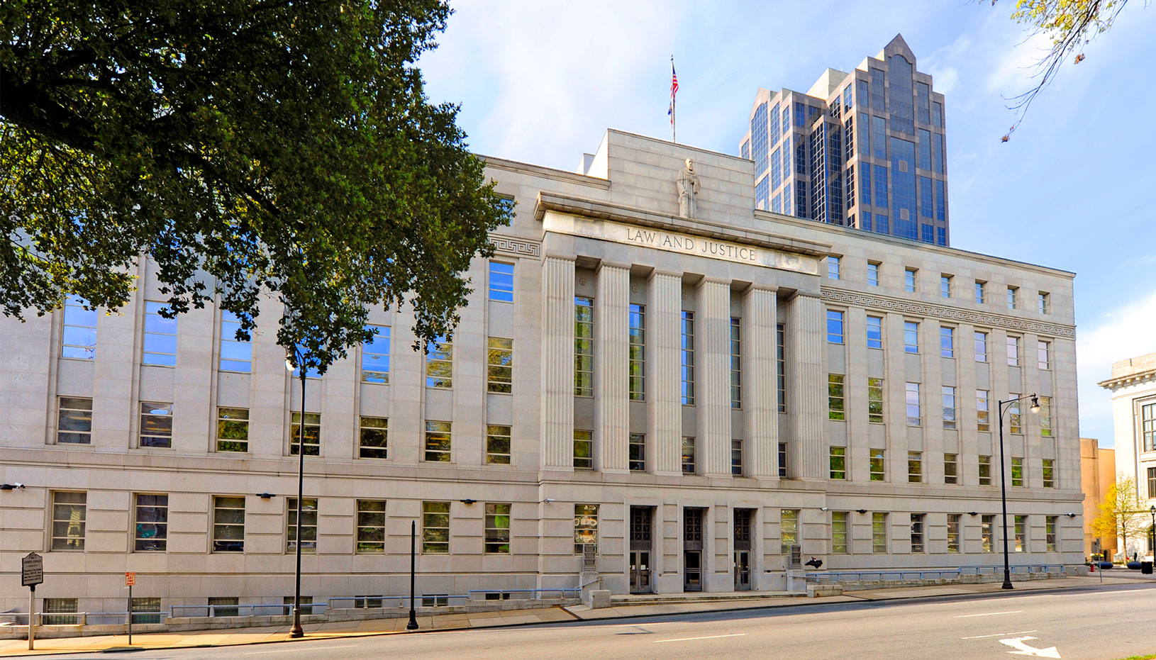 North Carolina supreme court building exterior