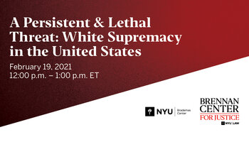 A Persistent & Lethal Threat: White Supremacy In The United States ...