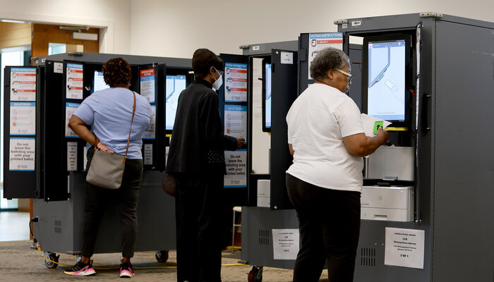 Despite High Voter Turnout, Racial Gap Persisted In Georgia Primary ...