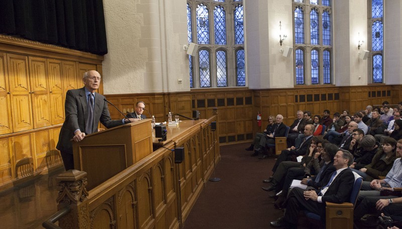 Justice Stephen Breyer at Jorde Symposium at Yale