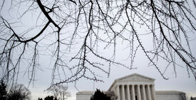 Supreme Court building autumn