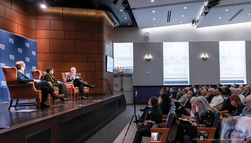 Image of an audience at Brennan Center Live event