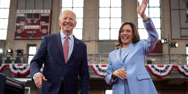 President Biden and VP Harris 