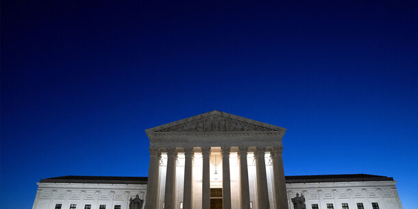 Supreme Court at Dusk 